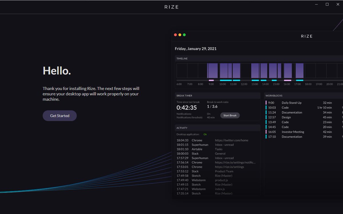 Excited to try rize.io