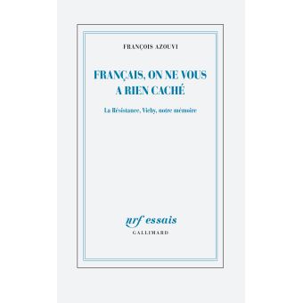 RevueEtudes's tweet photo. #critique #livre #histoire
" #Azouvi, tout à son sujet et à lui seul, y parcourt d’une manière réductrice les soixante-dix dernières années de l’histoire de #France " par #FrançoisGaulme https://t.co/6TE6t8AVIc
NRF Essais chez @Gallimard https://t.co/SFsWZnYowv