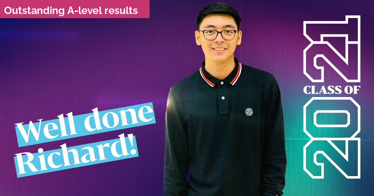 Richard completed his A-levels with us by working remotely from his home in Myanmar. He was awarded A*AA* for Maths, Further Maths and Physics and has been accepted to study Computer Science at the <a href="/unisouthampton/">University of Southampton</a> 👏

Read the full interview on Kings Life: kingseducation.com/kings-life/stu…