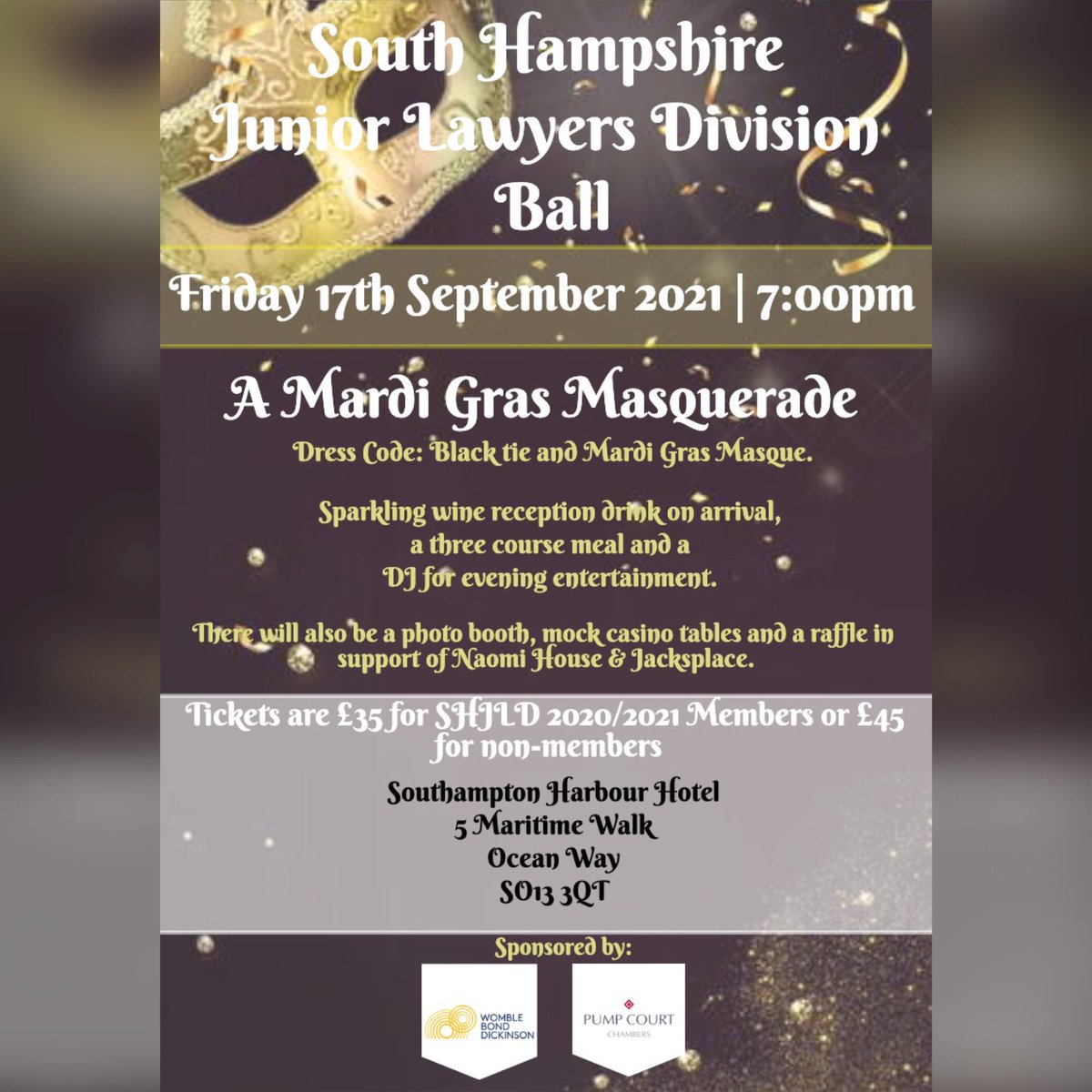 theSHJLD's tweet photo. There will be: 
⭐️ music
⭐️ drinks
⭐️ food
⭐️ mock casino table
⭐️ photo booth and plenty of entertainment.

So what are you waiting for? Book your tickets on our website now!

https://t.co/hcAA4BYcZo

#SHJLDAnnualBall2021 https://t.co/uWuMm2gu9D
