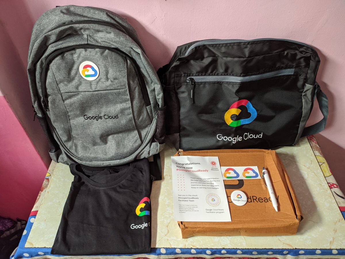 Hind__Abhishek's tweet photo. 🔥🤩 Received swags from GoogleCloud 🔥🥳 #Google🥳🤩😍#GoogleCloud #GoogleSwags🥳🤩
@GoogleCloud_IN @GoogleCloudTech @GoogleIndia @qwiklabs https://t.co/tZJeuQ9sQY