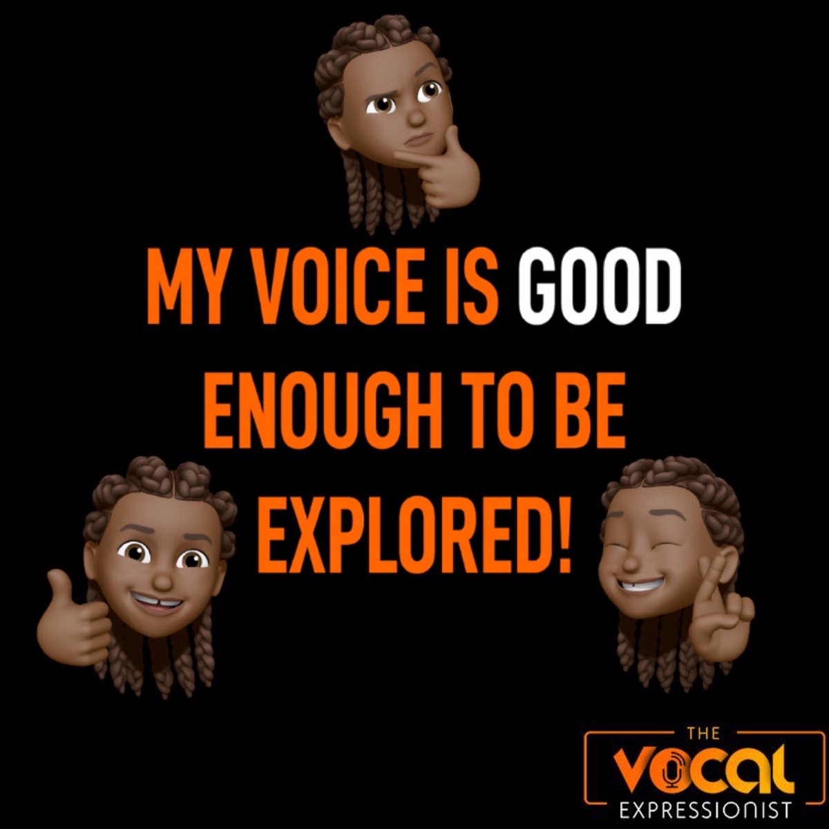 tve_life's tweet photo. Affirm that your voice is all of these and more!

🗣✨✨👇🏽👇🏽👇🏽

#thevocalexpressionist #voiceovers #VOTips #VOT #ContentCreator #Affirmations #VoFocus #VOLife #Newweek #LearningNeverEnds #VOBiz #VOCoach #VOpassion #VoiceTalent #VoiceActing #AfricanVOTalent #BookTVE #VocalArt #VO https://t.co/vvViQJzKvM