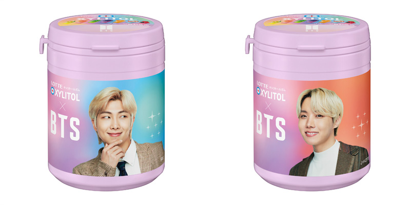 oricon's tweet photo. ＼ 🌈BTS×キシリトール🌈 ／
BTSがデザインされたコラボボトル発売❗メンバーのスマイル輝く全10種類 🍒🍇🍑

📸 ソロボトル7種＋全員ボトル3種 ✨
https://t.co/EjESUlUpdo

#BTS #LOTTE #XYLITOL #ロッテ #キシリトール #smile2smile @gum__lotte https://t.co/yUNU2dcxZz