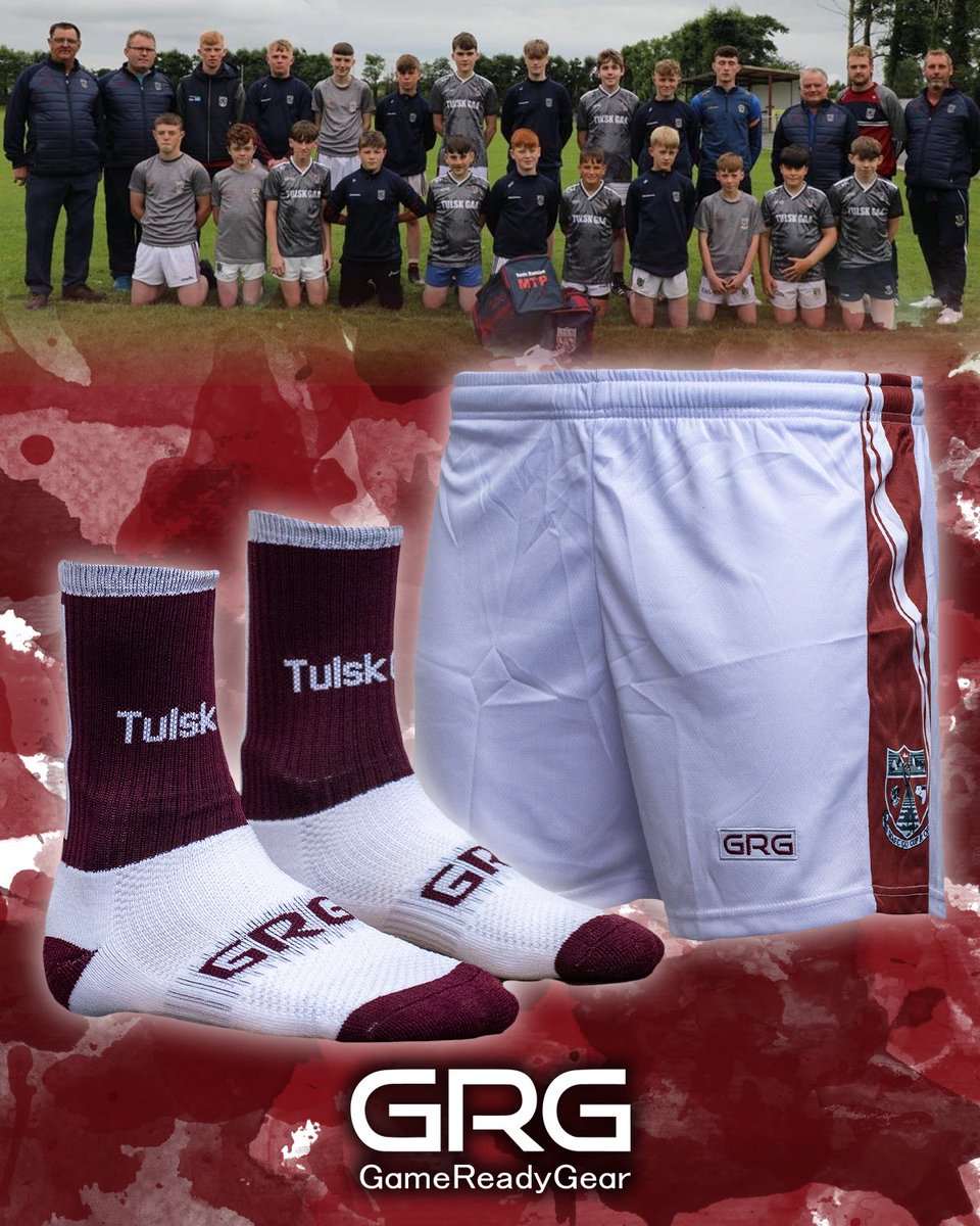 GrgSportswear's tweet photo. Delighted to have sub sponsored gear along with:

• Elma Construction 
• Beirne &amp; Beattie Engineering
• Denis Mannion MTP 

#beready #grgsports #tulskgaa #gaa #trainingkit #bespokesportswear #connaughtsportswear #gaakit #teampacks #roscommon #roscommongaa #tulsk 

(2/2) https://t.co/fLliLZfRsT