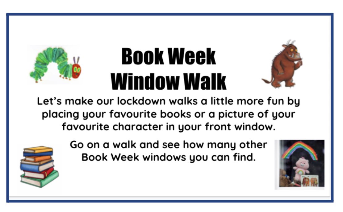 SarahDeNicolo1's tweet photo. Great initiative from our local primary school📚👏 @TheCBCA #bookweek2021 #lockdownmelbourne #lockdownbookwalk #windowwalk https://t.co/ZGWzMbAJnq