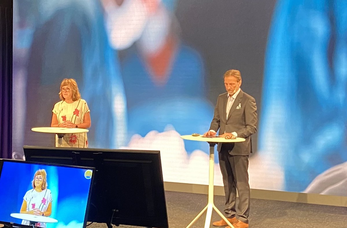 Ann-Marie Wennberg ⁦<a href="/sahlgrenska/">Sahlgrenska Universitetssjukhuset</a>⁩ hälsar alla kirurger i Sverige varmt välkomna till Göteborg i vårt nya digitala forum! <a href="/Kirurgveckan/">Kirurgveckan</a> #kv21