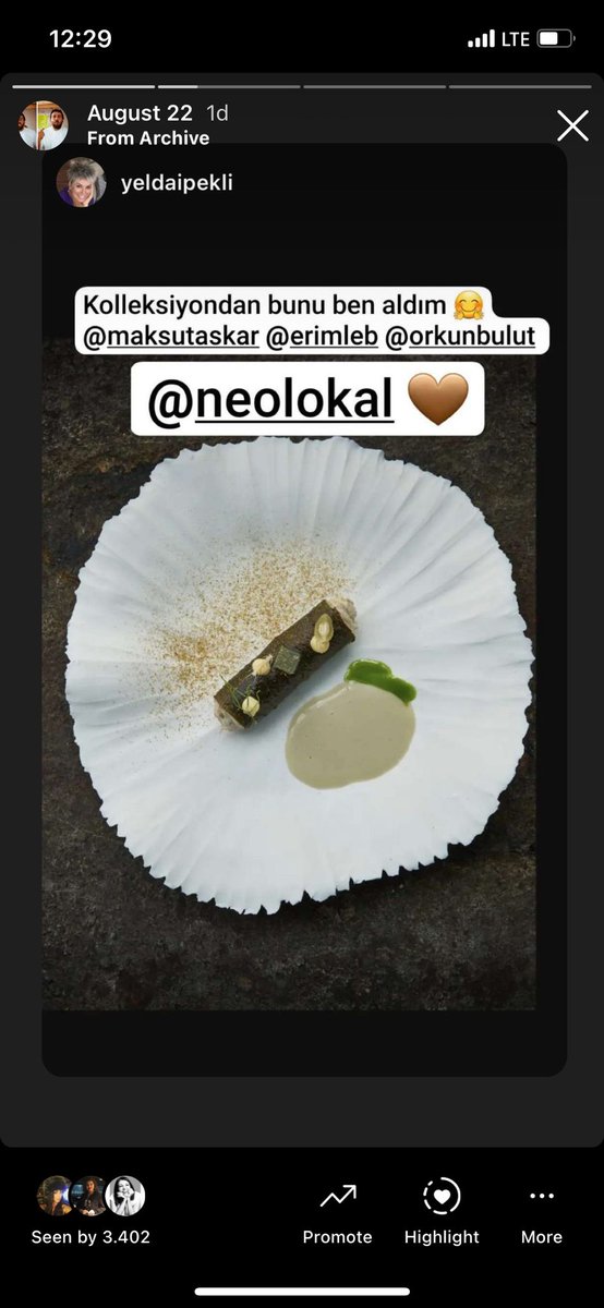 Dünyanın en iyi 100 şefinden yakın dostum <a href="/maksutaskar/">maksut aşkar</a> kendine yakışır bir biçimde dünyada İLK gastronomi nft lerini hazırladı.Nft yi alanlar hem reçetesine sahip oluyor hem de Maksut Şefle <a href="/neolokal/">neolokal</a> de o yemeği hazırlıyor.Gurur duydum bize de bunu duyurmak düşer 😊 #gastronft 👇