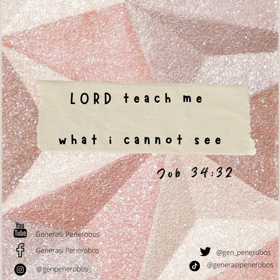 gen_penerobos's tweet photo. Ayub 34:32 (TB) apa yang tidak kumengerti, ajarkanlah kepadaku; jikalau aku telah berbuat curang, maka aku tidak akan berbuat lagi.

#youthforjesus #generasipenerobos #kristenbersaksi #ayathariini #gloryofjesus #kesaksianrohani #sunday #blesstoblessed #sahabatblessing #sonofgod https://t.co/op8guxnMs1