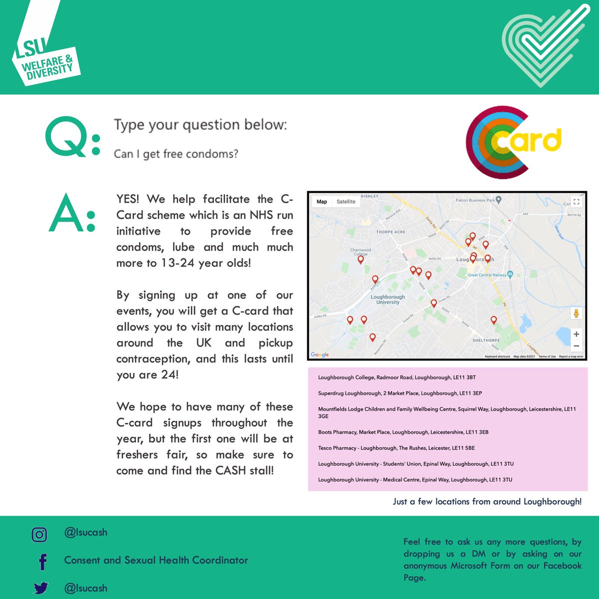 LSUCASH's tweet image. Some Q&amp;amp;A answers! 

Ask your questions here:
forms.office.com/r/U1d2CN9veB