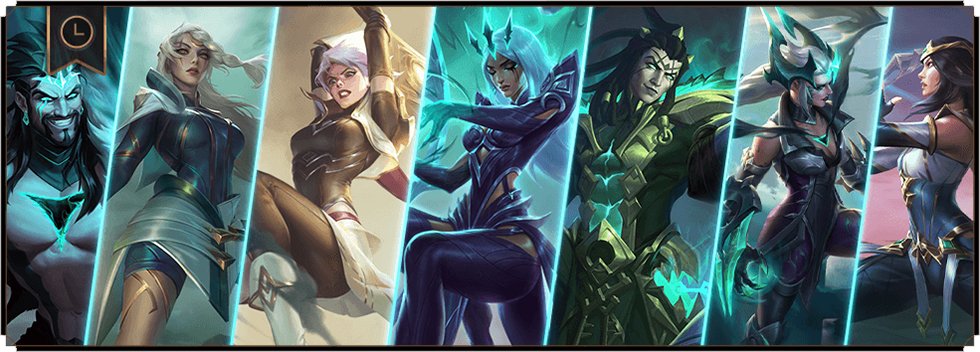 🥳SKINS GIVEAWAY! 

Let's celebrate another great season of LoR that we've enjoyed together! 🥂

Enter for a chance to win one of 2 bundles, each featuring 7 skins from the Ruined/Sentinels theme. 

Click the link below to participate:

gleam.io/zpBkB/the-skin…