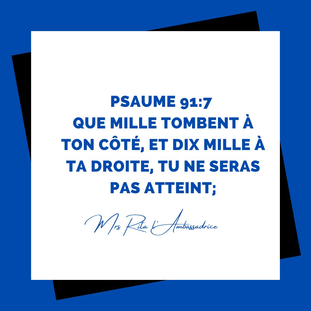 mrsritaeverica's tweet photo. 💙💙💙💙💙💙💙
C'est ton partage. je vous souhaite une semaine #victorieuse au Nom Puissant de #Jésus-Christ. https://t.co/w68AeE4xzL