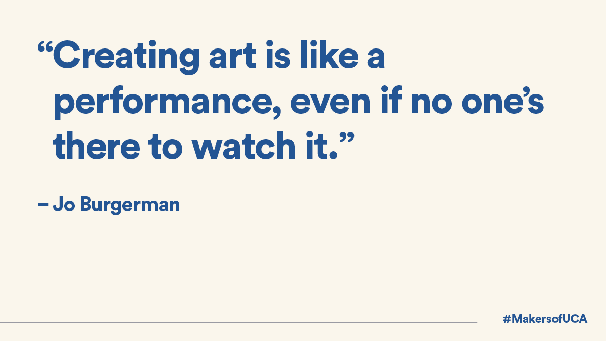 UniCreativeArts's tweet photo. Creating your art is your performance, keep going regardless if anyone is watching!β¨
#MondayMotivation #WeareUCA #MakersofUCA #UCAfarnham #UCAcanterbury #UCAepsom #UCArochester #Motivation #monday #inspiration #motivationmonday #quote #mondaymood #mondaymorning #mondays https://t.co/3OxJkPsFFc