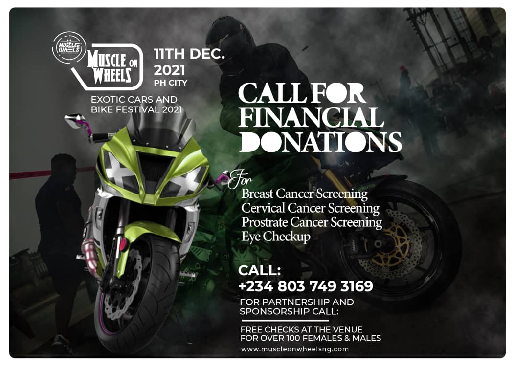 "We rise only through helping others." 

#freebreastcancerscreening #freecervicalcancerscreening #prostratecancerscreening and #freeeyecheckups for our friends and families, and our community

For donations
MUSCLE ON WHEELS LTD - 0611235885
GTB

#muscleonwheels2021 #mow2021