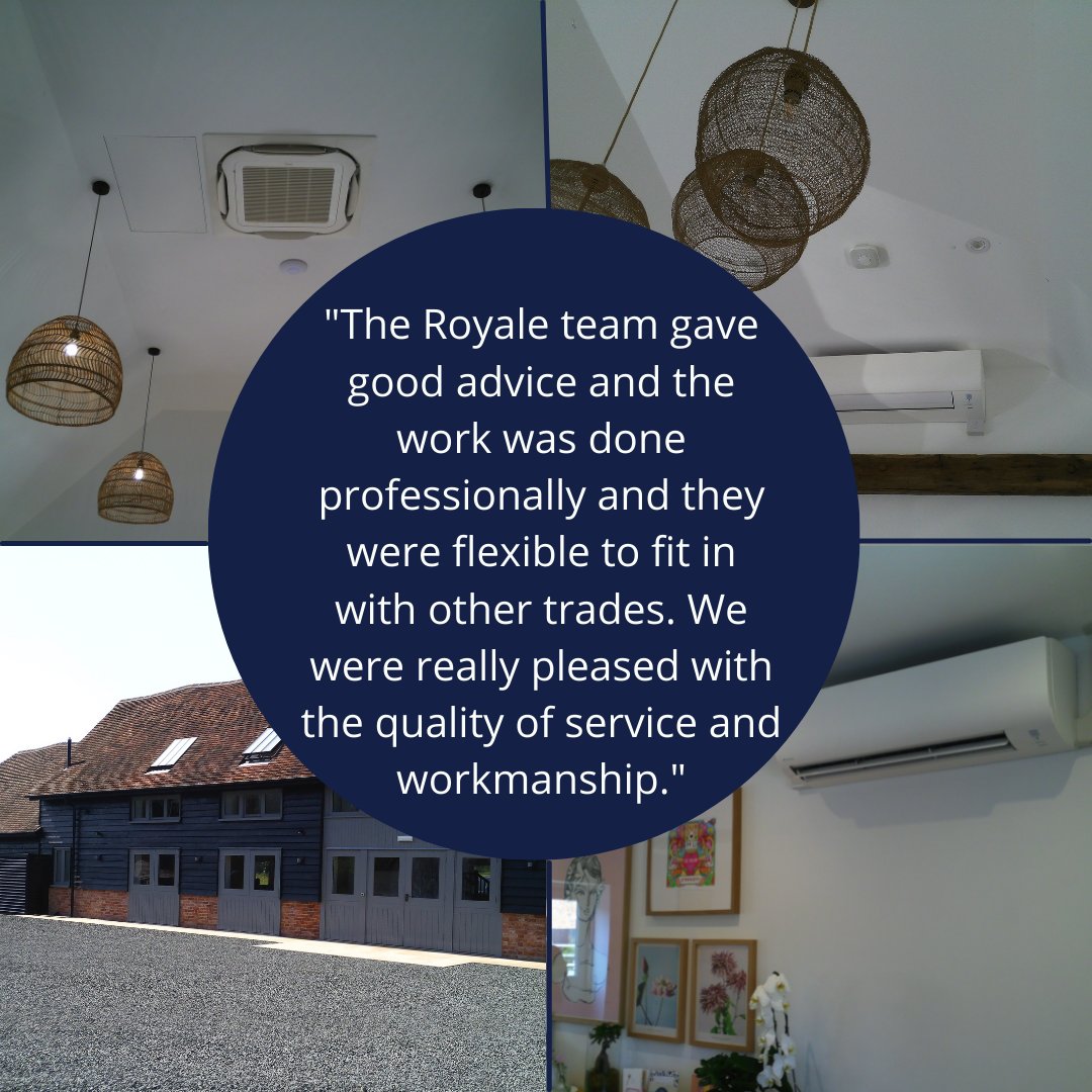 Lovely quote from our customer, William Betts, on the amazing work our team completed recently...find out more at

royaleref.com/blog/much-need…

#airconditioning #refrigeration #royaleref