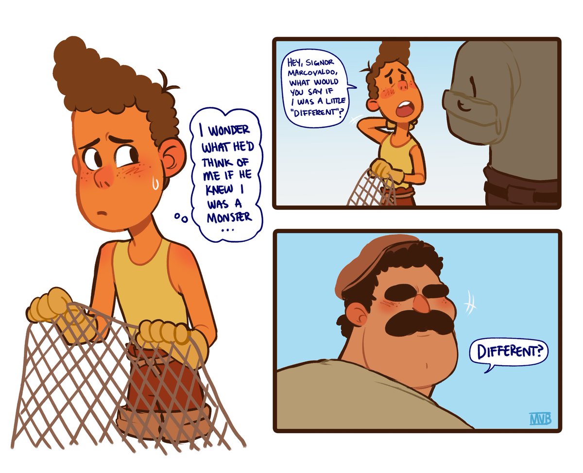 JellyNut1111's tweet photo. I don’t think that’s what he was talking about….
.
.
.
#luca #lucapixar #lucaart #lucafanart #albertoscorfano #lucaalberto #massimo #pixarluca #albertofanart #lucacomics #lucacomic #massimomarcovaldo #lucamemes https://t.co/25GDKBl6mr