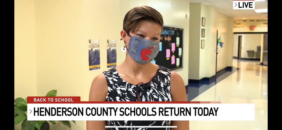 clearcreekcubs's tweet photo. Waking up for #FirstDayofSchool and we are excited to have @hcpsnc Public Information Officer, Molly McGowan-Gorsuch (@MollyMGorsuch), joining @wlos_13 live from CCS this morning!!
#SuccessAtCCS #CubStrong #HCPStogether #ccsTogether https://t.co/i2LqnfbAAW