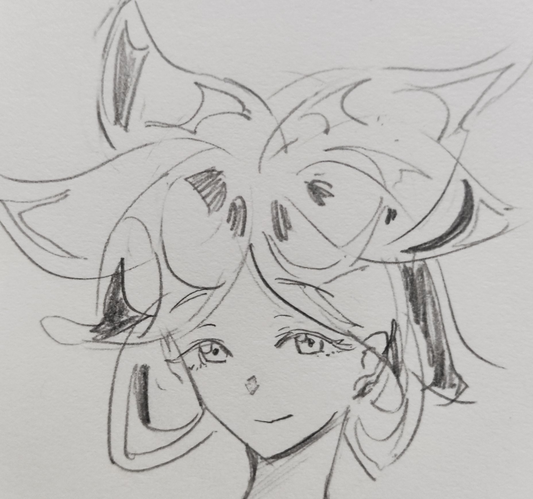 いいねした人のアイコンをシャーペンでさらさら自分の絵柄で描く Twitter Search Twitter