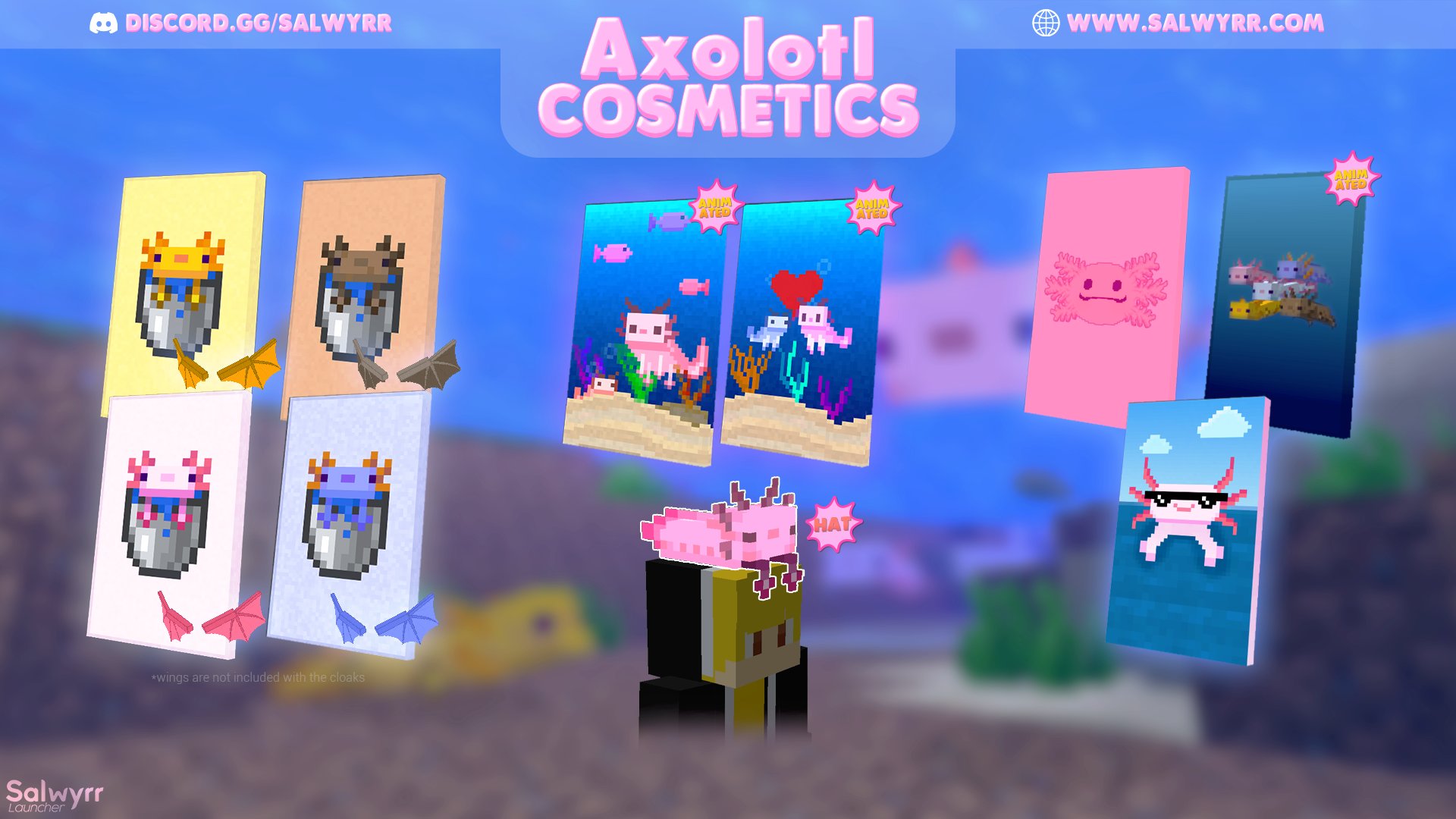 Salwyrr Client on X: New Axolotl collection available right now