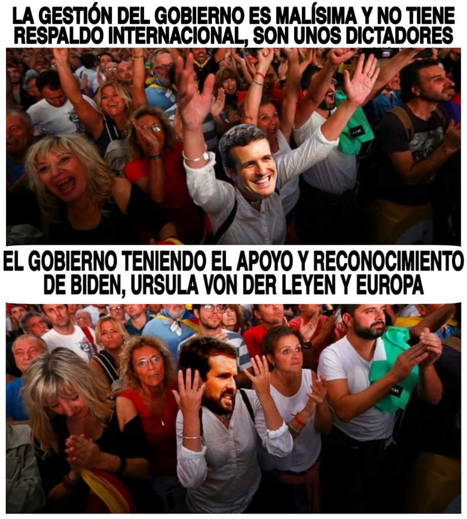 POV: Eres el "líder de la oposición" y no haces nada más que hacer el ridículo.

<a href="/pablocasado_/">Pablo Casado Blanco</a>