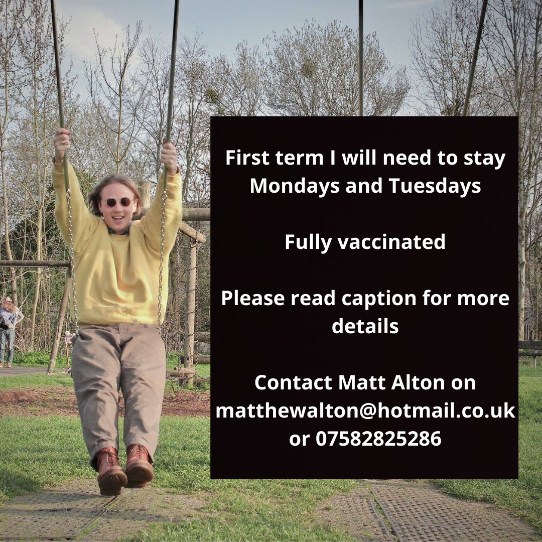 MattAltonPoet's tweet photo. Poet with chronic illness seeks accommodation two nights/week near Goldsmiths.  Please share. https://t.co/XOhkwTxeED