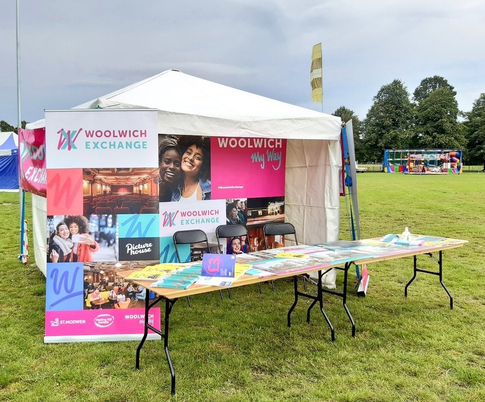 We had a great time at the @Royal_Greenwich #RGTogether21 festival in Charlton Park on Saturday – did you see us there? #WoolwichMyWay