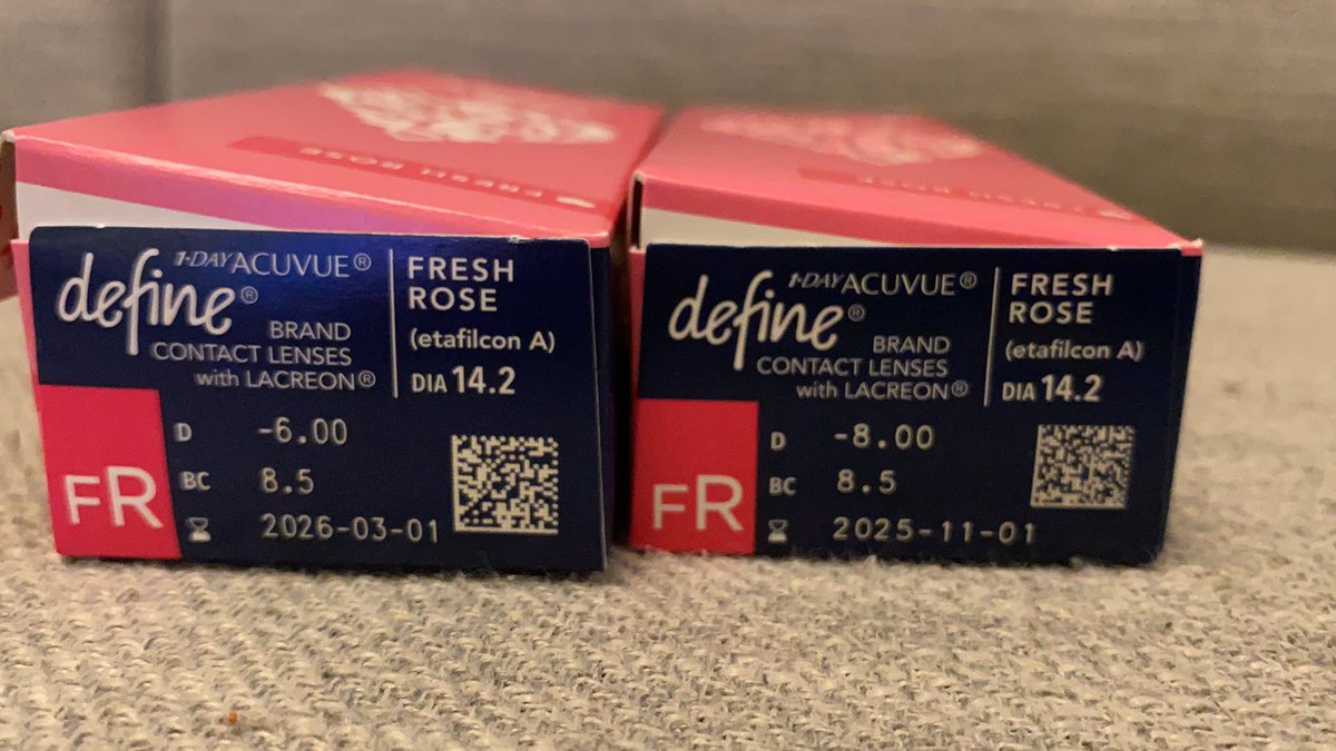 HqpKa's tweet photo. ワンデーアキュビューディファインのフレッシュシリーズ
フレッシュローズ売ります。
可愛いですが、仕事ではつけていけそうにないので(;o;)

#コンタクト売ります
#ワンデーアキュビューディファイン
#フレッシュシリーズ
#カラコン売ります https://t.co/gF5kKyD11O