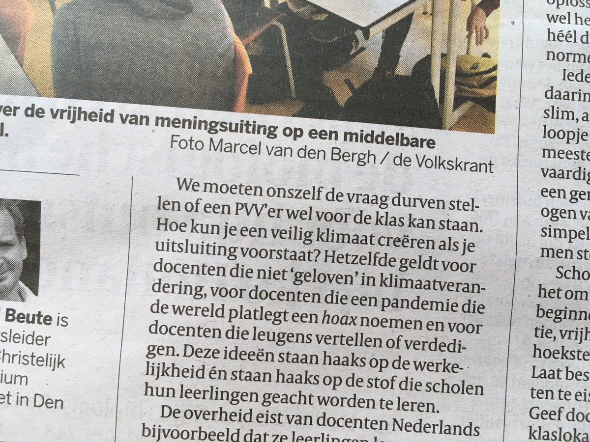 Gerhardhormann's tweet photo. Zeg, die zogenaamde ‘inclusieve samenleving’ gaat wel gepaard met een hoop uitsluitingen. Mag een PVV’er nog wel voor de klas staan? Heeft een ongevaccineerde nog wel overal toegang? https://t.co/2tD6Y2Q9hX