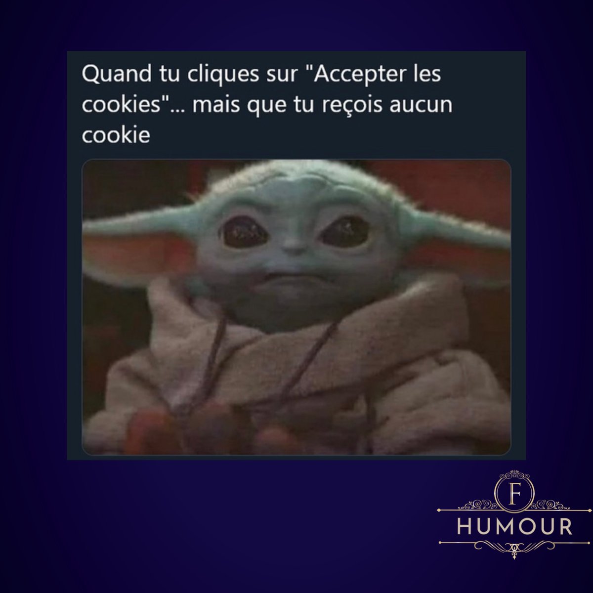 F - Humour tweet media