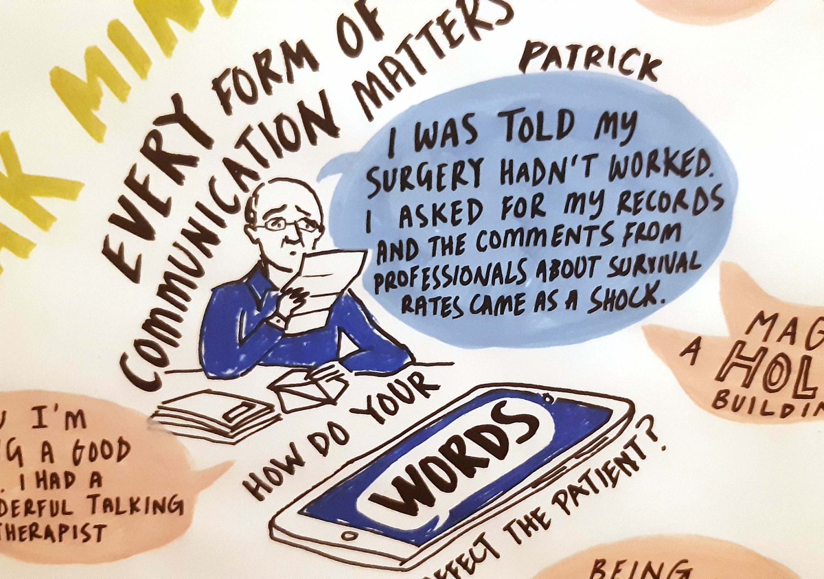 visualminutes's tweet photo. Every communication matters. People who have had cancer explain how good psychological and emotional support makes a difference. Keeping our Minds in Mind
#cancerandmentalhealth
#gmcancer https://t.co/B0OJ6JMGVQ