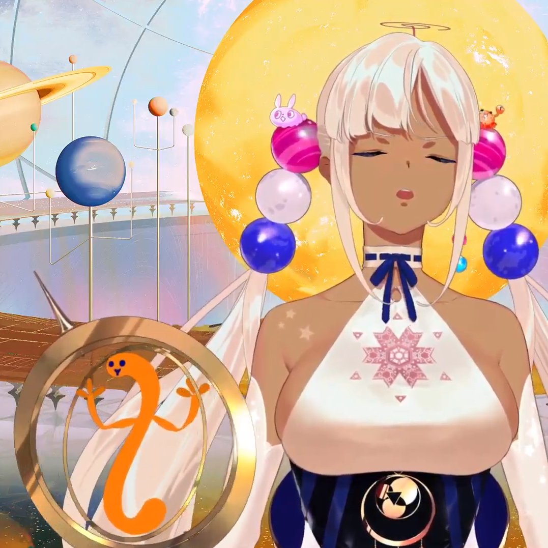 VtuberFaces's tweet photo. Council Time! First is BEEG Sana!
I absolutely adore her accent, and her debut was extremely entertaining! She may have destroyed the entire Earth once or twice, but she's cute enough that I forgive her. Looking forward to her future shenanigans!
#holoCouncil #SanaLanding https://t.co/vUPUuyvs0D
