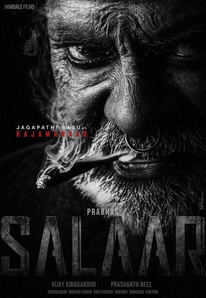 IamJagguBhai's tweet image. This is the best of my worst look ever. #Salaar
Thanks to @prashanth_neel, #Prabhas, @VKiragandur, @hombalefilms, and the entire crew.
Really excited to give my best with the help of #PrashanthNeel, I fell in love with myself - ur 𝐑𝐚𝐣𝐚𝐦𝐚𝐧𝐚𝐚𝐫 forever.