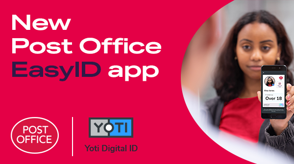 PostOffice's tweet photo. Collecting a parcel from your local Post Office just got a little easier with our new EasyID app from @getyoti! 🙌 Download it to your phone now: https://t.co/xFzSfjVkNI https://t.co/hUoTlZTFTK