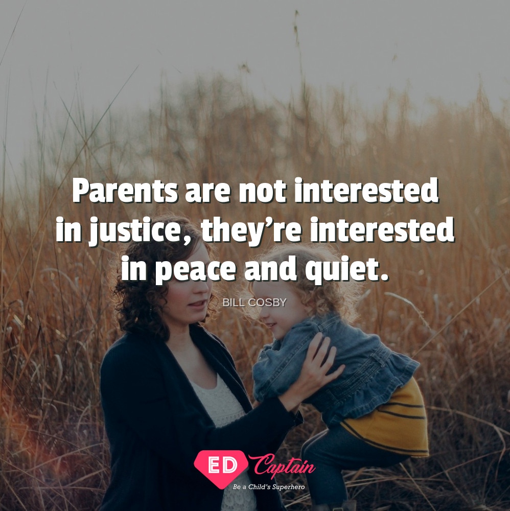 EdCaptain_com's tweet photo. Parents are not interested in justice, they're interested in peace and quiet.

#memes #parenting #life https://t.co/EzEg72toIr