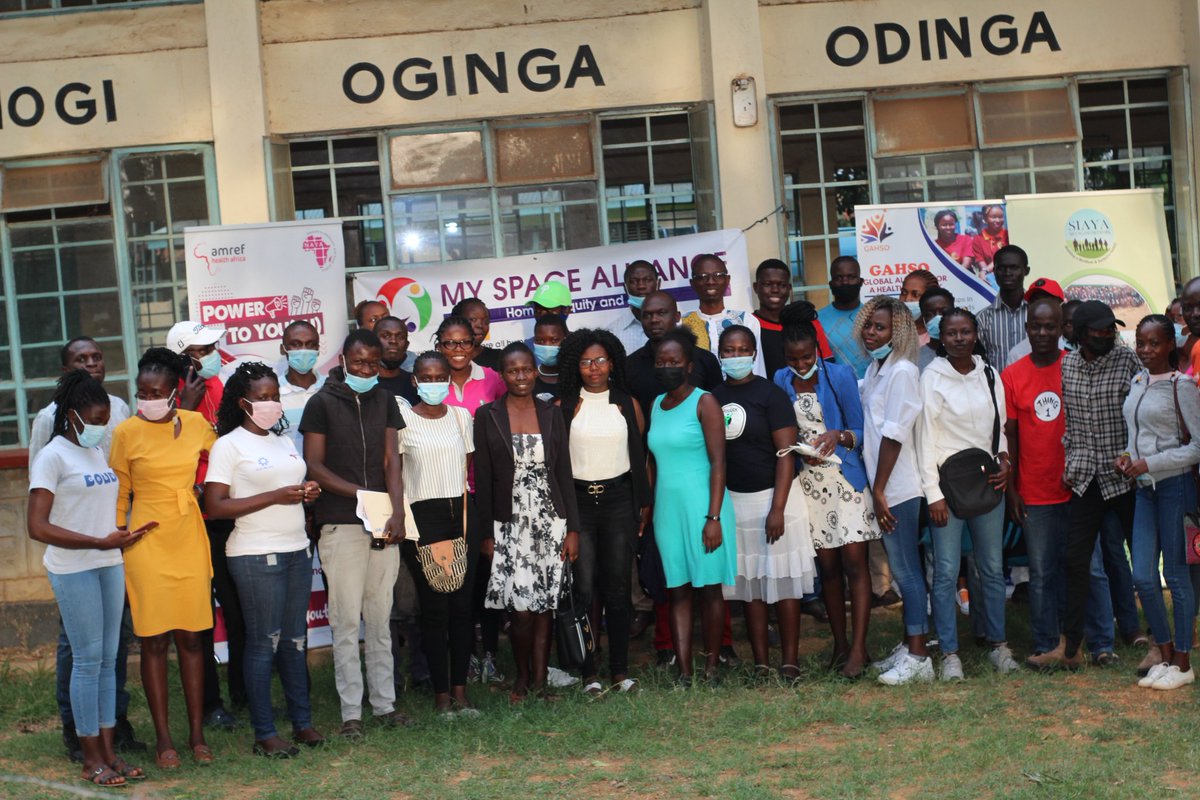 BAI_YouthOrg's tweet photo. #BeyondTheBarriers addresses the Social and cultural norms that results to the violation of fundamental #HumanRights which leads to #MentalHealth problems among the youths and AGYWs.
@BAI_YouthOrg
@RHARK7
@Amref_Kenya
@MySpaceAlliance
@SiayaNetwork https://t.co/dWOczhvbfS