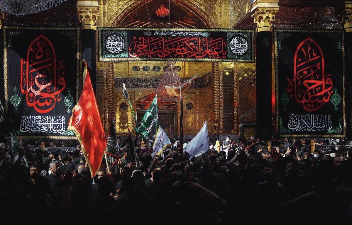 وَقَالُوا الْحَمْدُ لِلَّهِ الَّذِي هَدَانَا لِهَٰذَا ♥️🤲🏼

#حبيبي_حُسين #محرم_١٤٤٣ 
#عزُّ_دينٍ_وإمام