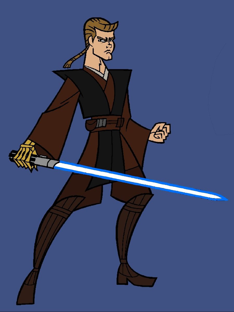 Anakin ep:ll 2003 clone wars style