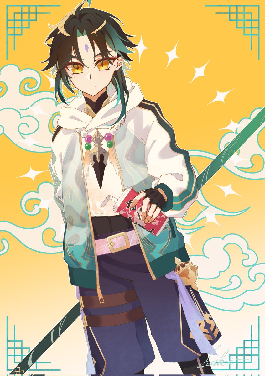 お前の可愛い 闇 ネタ かっこいい系の絵が見たい 魈くん縛りだとこう 彩木 やあやあのイラスト