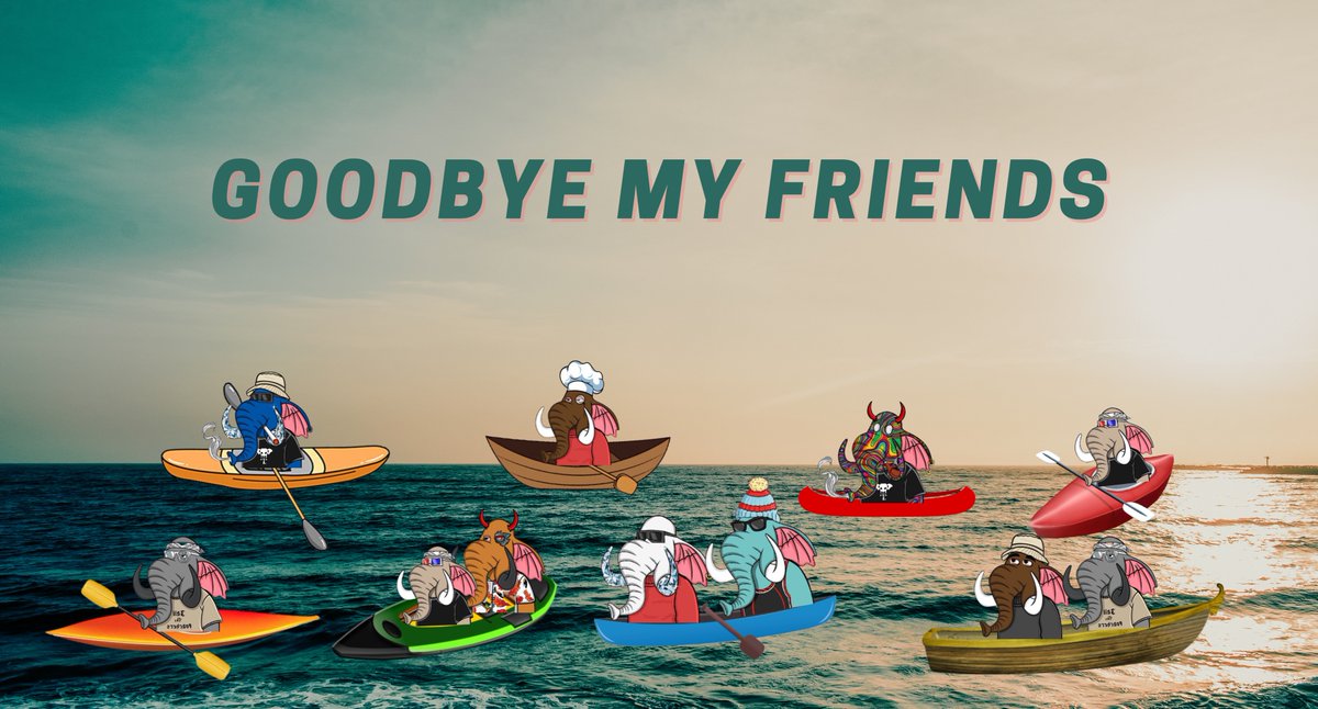 Row Row Row your boat 🛶
Gently down the stream~~ 🏖️
#SaveTheElephant
<a href="/MrAnderson31415/">Scotty</a> @KingFaro