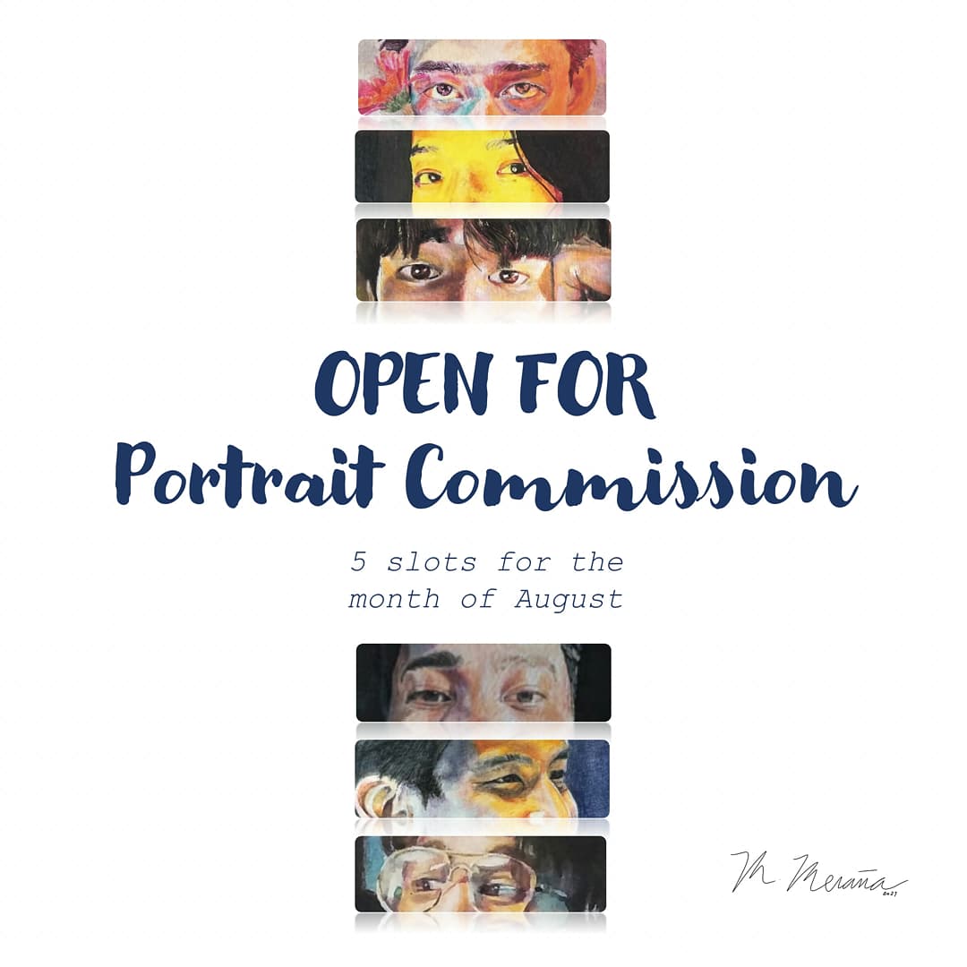 meranamichael's tweet photo. Hi Dreamers!🌙 
    I am opening five slots for portrait commissions. Kindly read the details below and dm me if you’re interested. Love lots 🤍🖖✨ https://t.co/q8UHxh0Em2