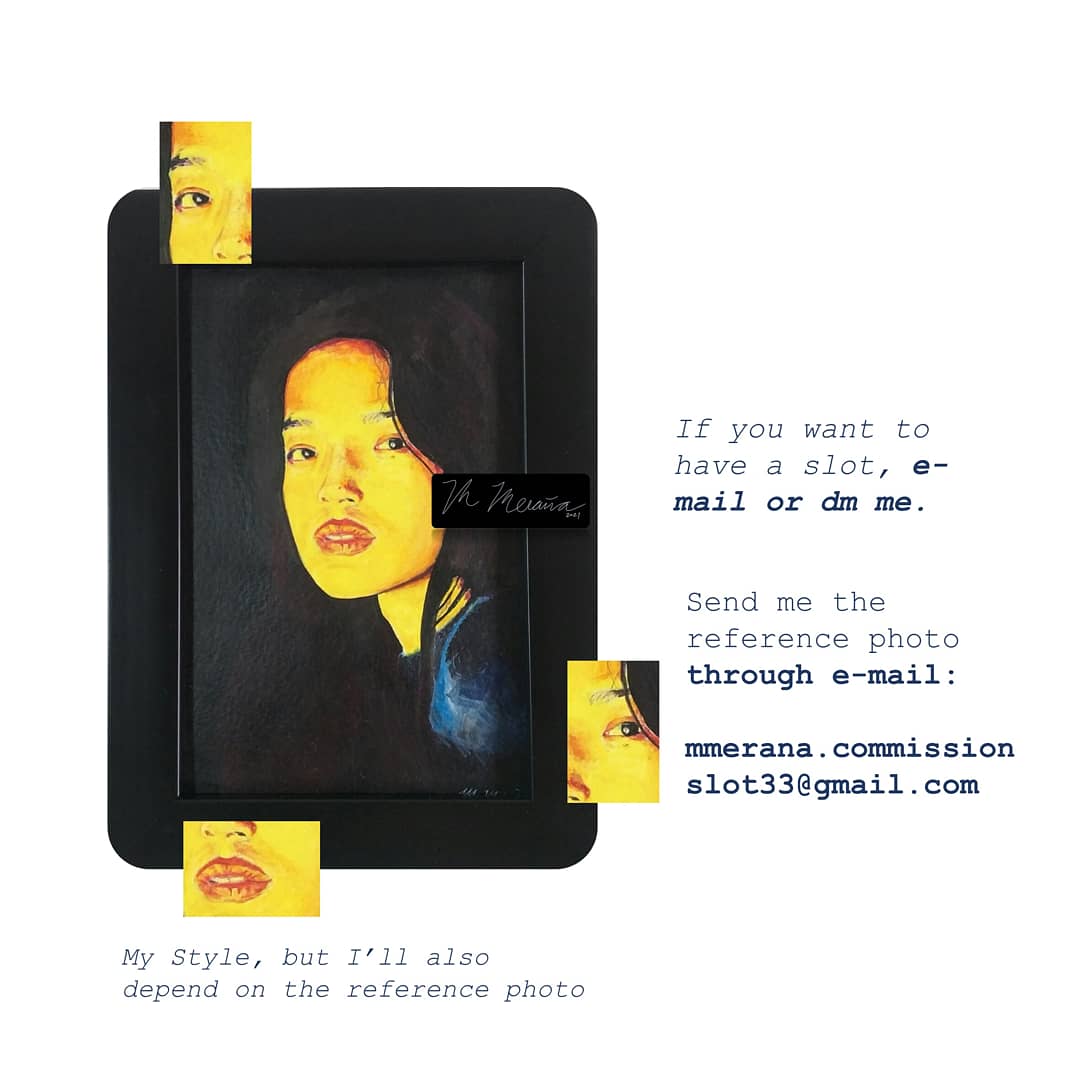 meranamichael's tweet photo. Hi Dreamers!🌙 
    I am opening five slots for portrait commissions. Kindly read the details below and dm me if you’re interested. Love lots 🤍🖖✨ https://t.co/q8UHxh0Em2