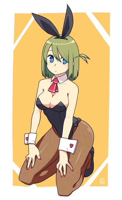 バニーの日なので(??????)バニーのあがりを描きました 