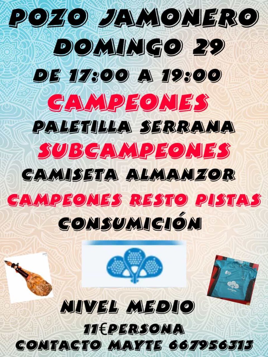 Club Padel Almanzor (@padelalmanzor) on Twitter photo 