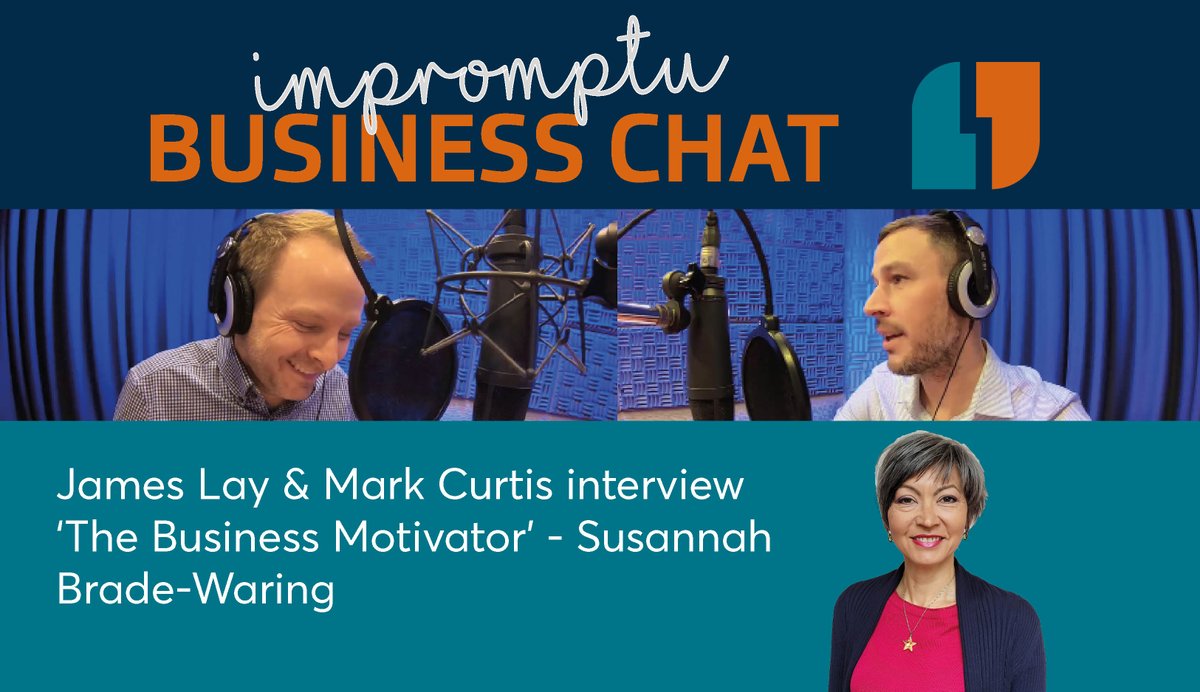LarkingGowen's tweet photo. Kick start your week with the latest episode of Impromptu Business Chat - a special interview with  @aspirinbusiness This is the perfect #Mondaymotivation! They chat about how to best motivate your team, by learning what drives them. Listen here https://t.co/tla2Wywpnf https://t.co/vX9rqTHCip