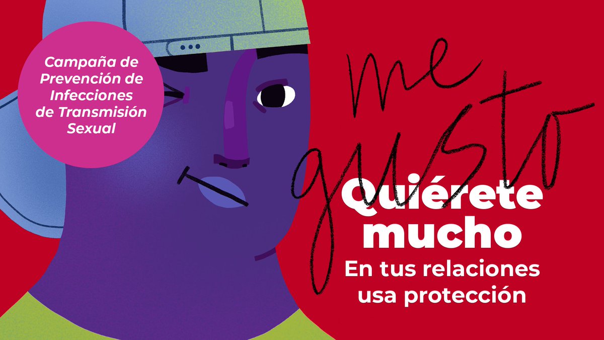 SaludPublicaEs's tweet photo. 😀Evita contagios de #VIH y de las enfermedades de transmisión sexual, #ITS. 

❤️#Quiéretemucho y usa protección en tus relaciones.

Encuentra información sobre prevención y diagnóstico en la web de @sanidadgob👇
https://t.co/tM4iN13X01

#JóvenesITSVIH https://t.co/d7QkbSLQ3V