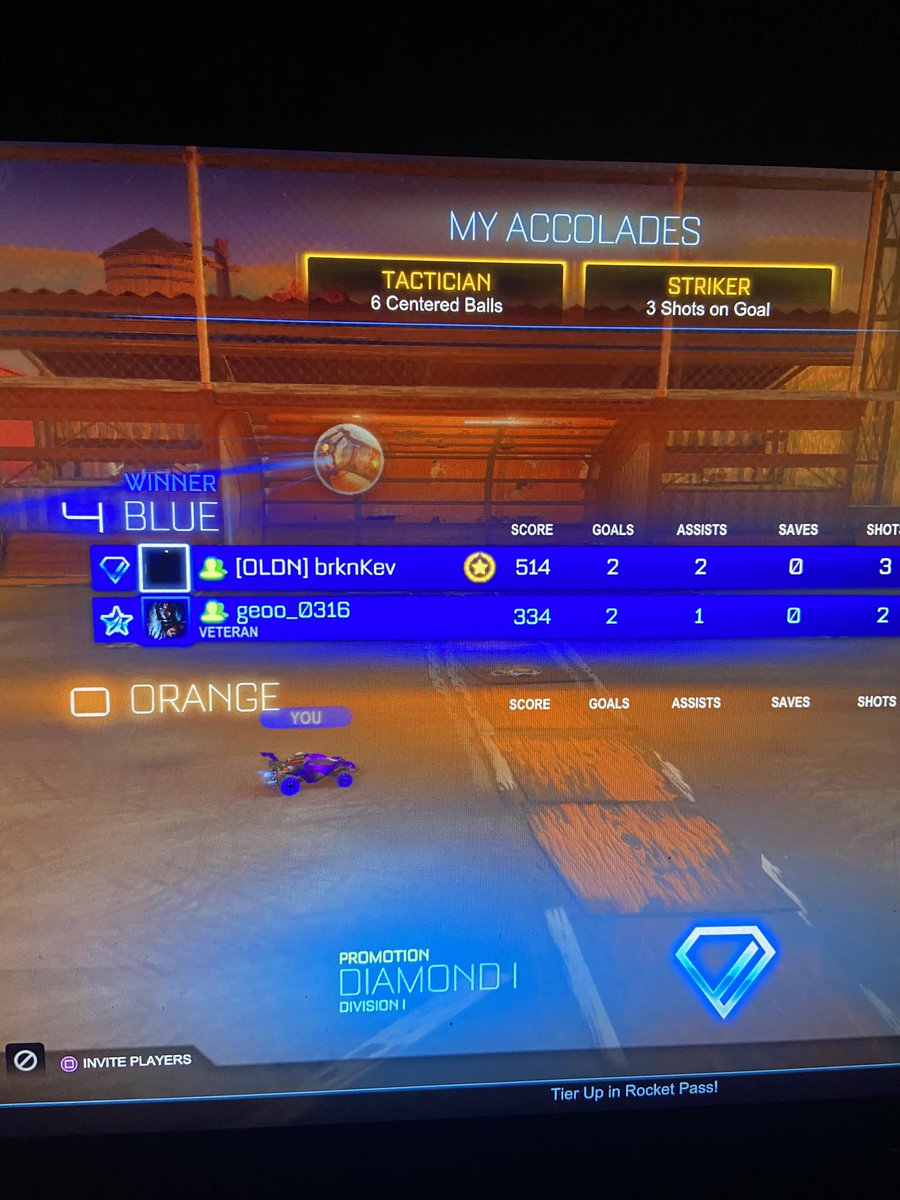 umAnotherKevin's tweet photo. @SoulStealer104 i made it to diamond https://t.co/3zTBnEl6Vf