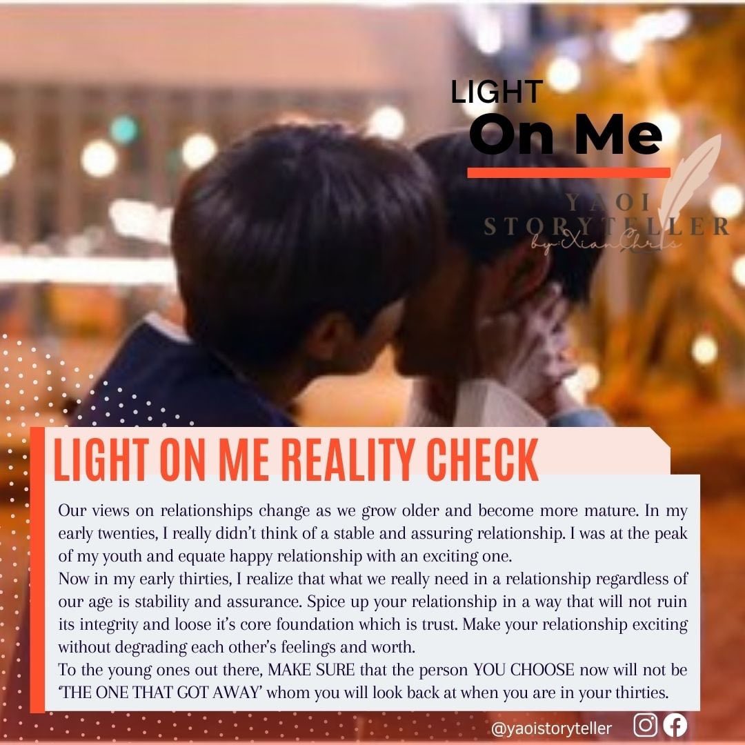 yaoistoryteller's tweet photo. MAKE SURE that the person YOU CHOOSE now will not be ‘THE ONE THAT GOT AWAY’ whom you will look back at when you are in your thirties.
#lightonme #taeshin #Shinwoo #Daon #Taekyung #koreanbl #boyslove #blseries #kdrama https://t.co/OWPTVKjPzK