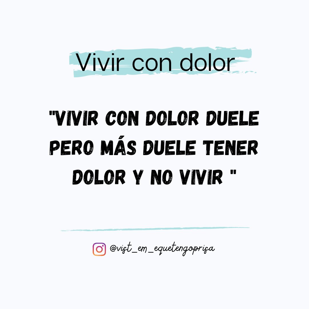 RECUERDA " POR MUCHO QUE DUELA NI SE TE OCURRA ABANDONAR" 
#dolorcronico #Viviresincreíble