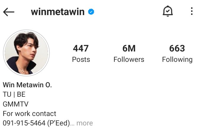 bdawnvv's tweet photo. For the man who is beautiful inside and out
Happy Happy 6M followers on IG 🎉💖
@winmetawin #winmetawin #6MAlwaysbesideWin
This milestone deserves to be yours https://t.co/NVrrMFi7Xw