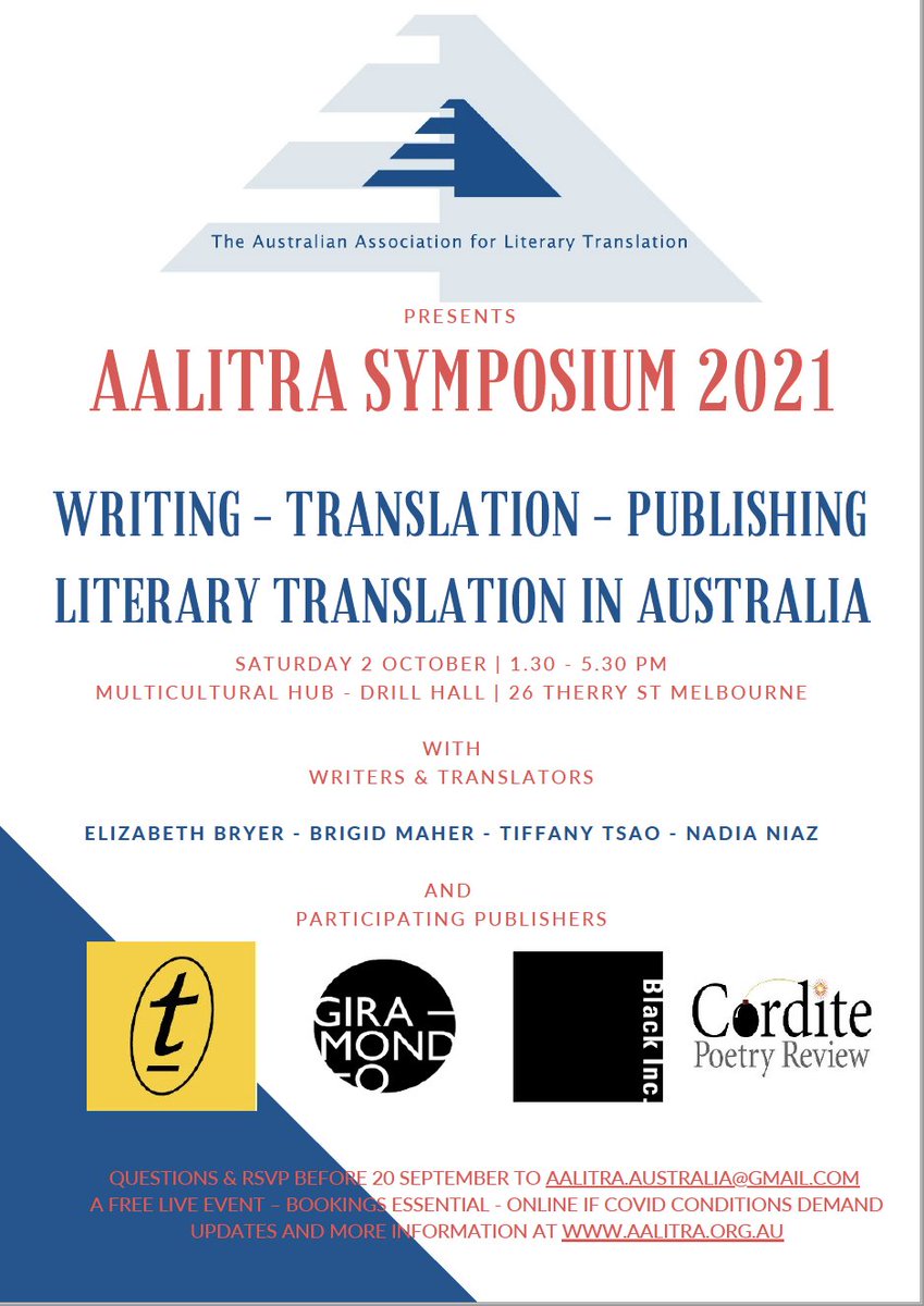 AALITRA's tweet photo. The AALITRA Symposium is set for October 2 2021!
Save the Date! https://t.co/66njCbGppP