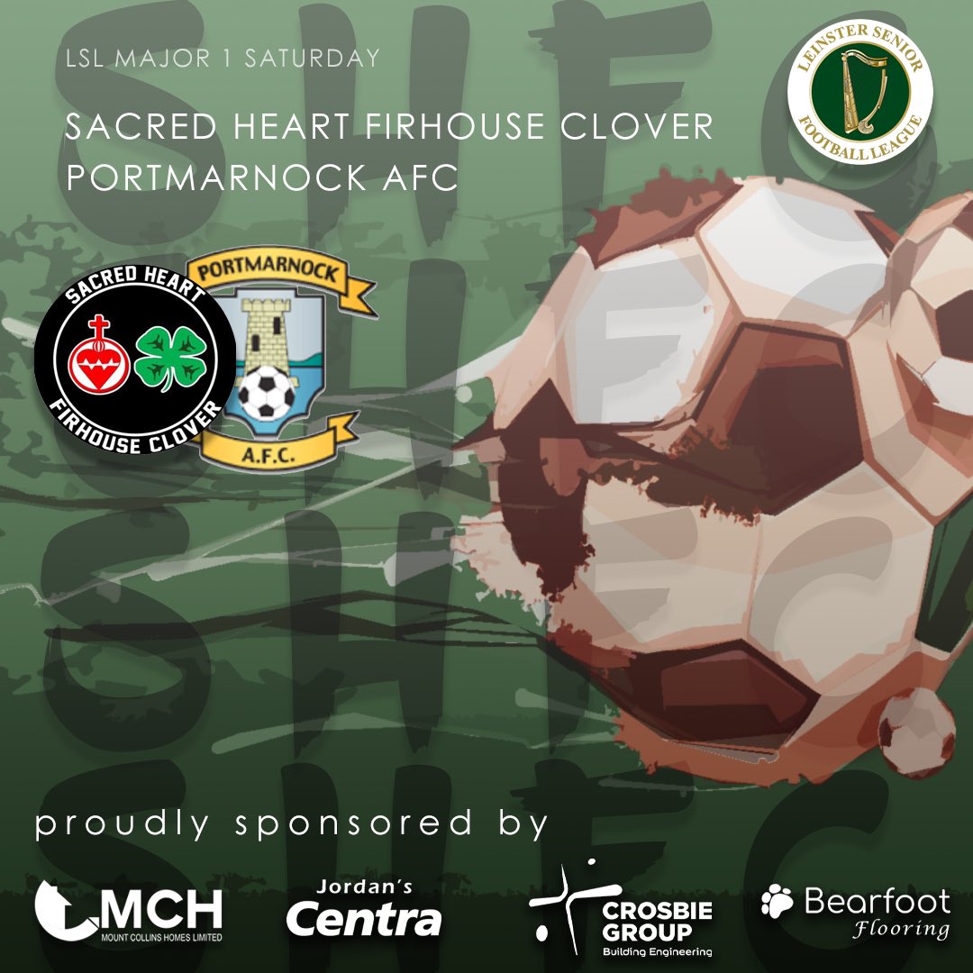 This weeks fixtures 

🏆 Major 1 Saturday
⚽️ SHFC v Portmarnock
🏟 Killinarden Park
📆 Fri 27th August
⏰ KO 7:45pm

🏆 Senior Sunday 
⚽️ SHFC v Cherry Orchard
🏟 Killinarden Hill, Tallaght
📆 Sun 29th August
⏰ KO 11am
🎟 Admission €5